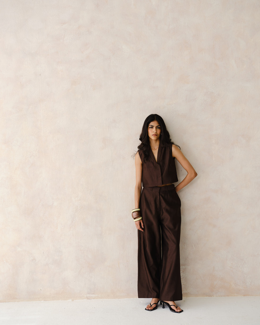 VOLUME - Laad Brown Trouser