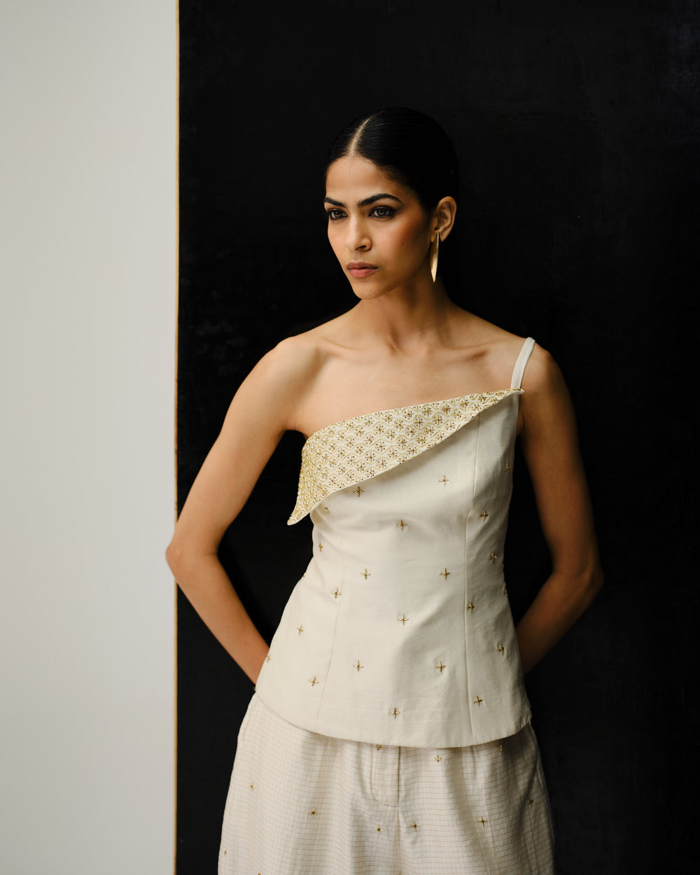 FOLD - Chand Ivory Top