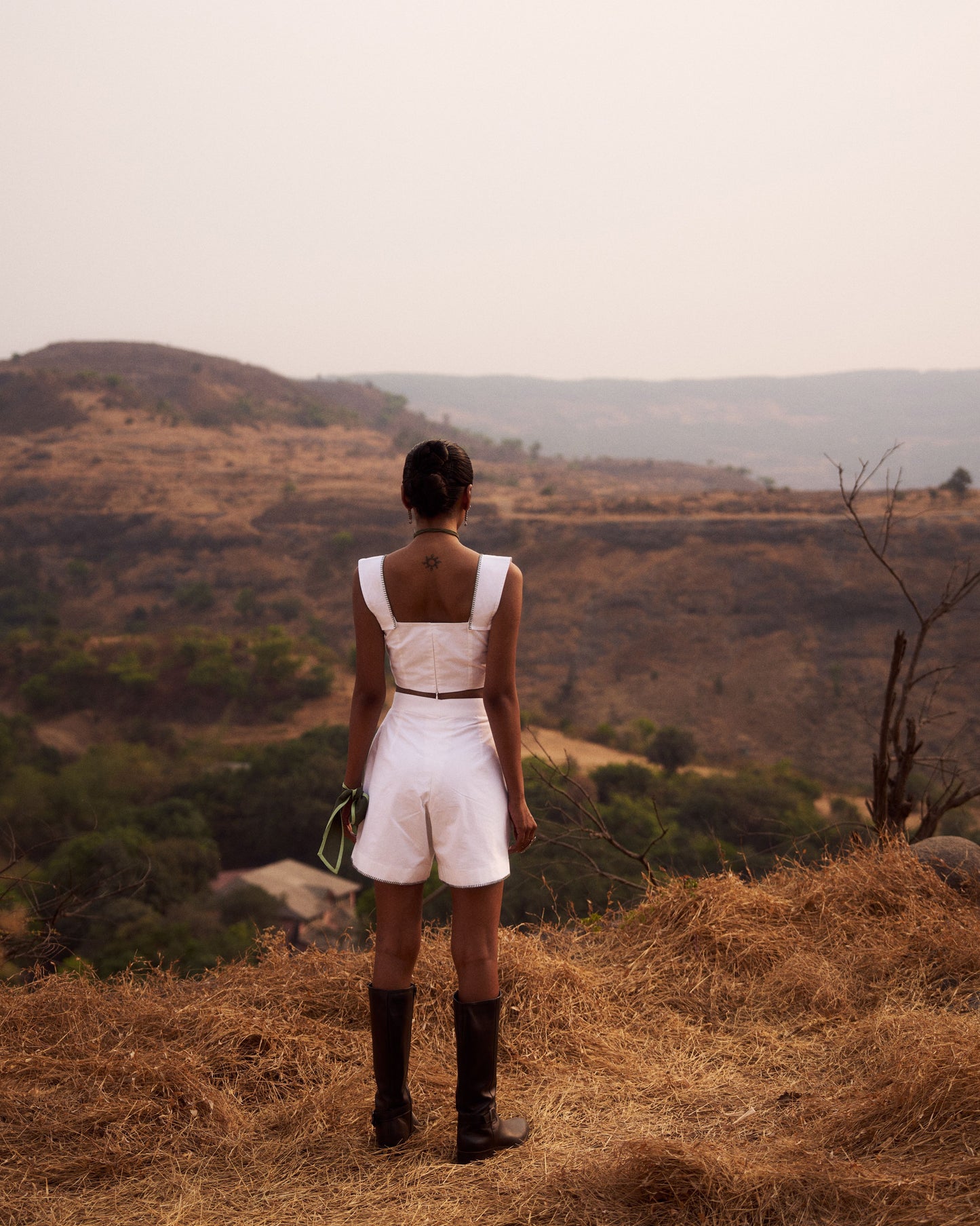 Fresh Grass Cropped Top + Fresh Grass Summer Shorts