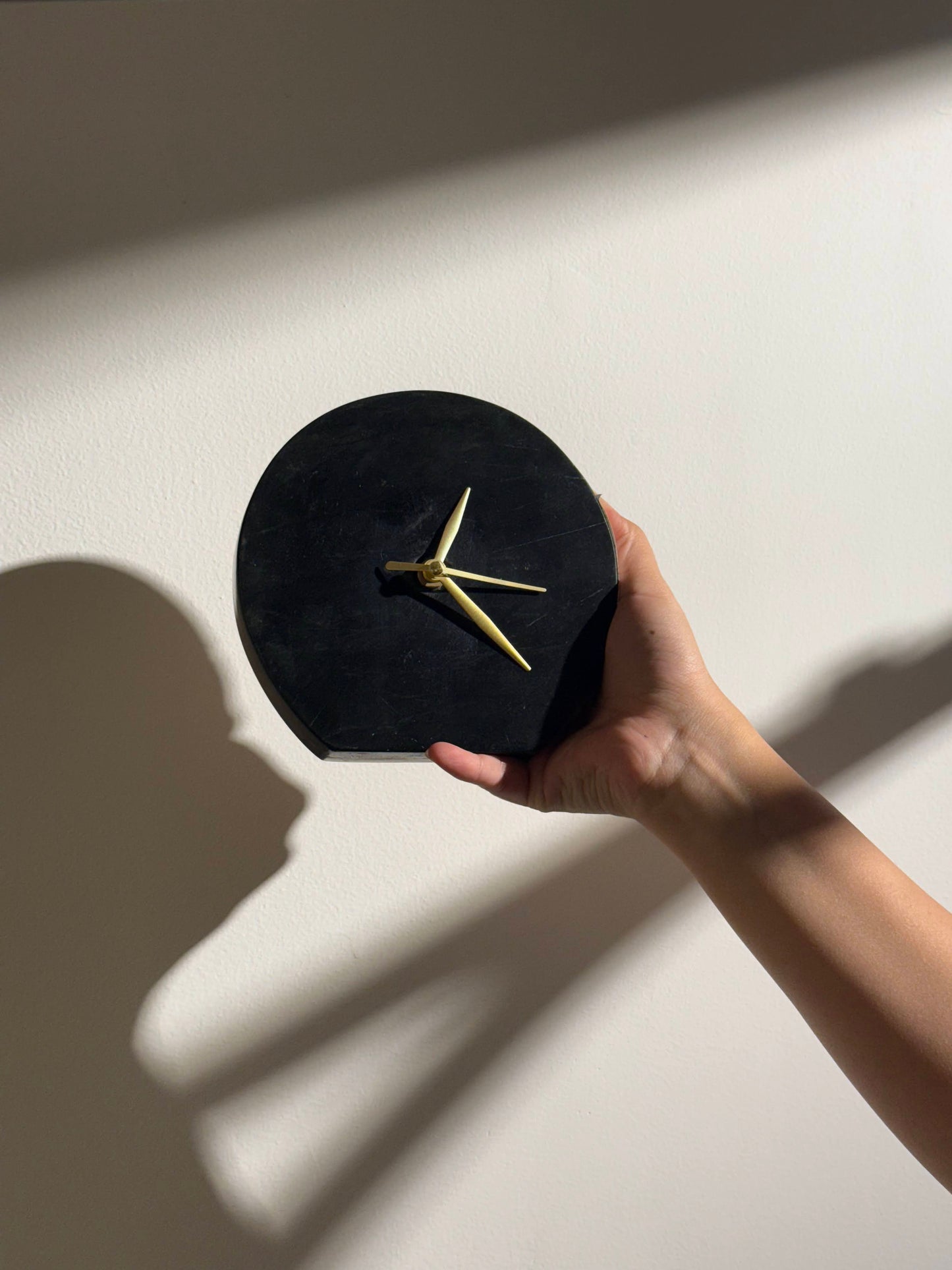 Almost Rounded Black Clock