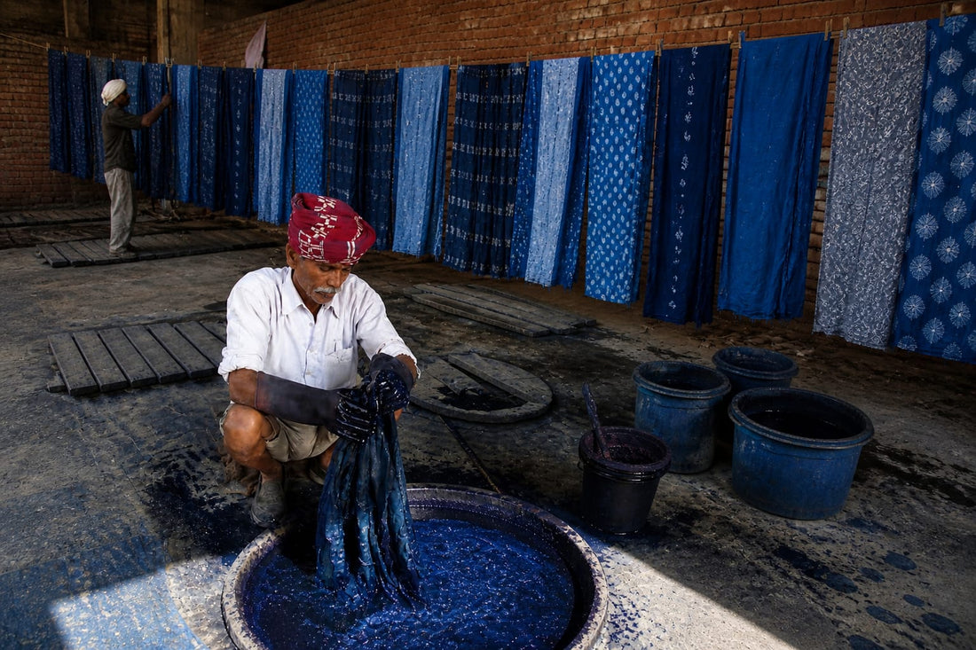Indigo in Indian Textile Memory.