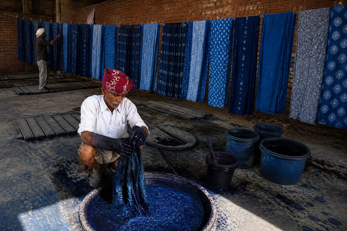 Indigo in Indian Textile Memory.