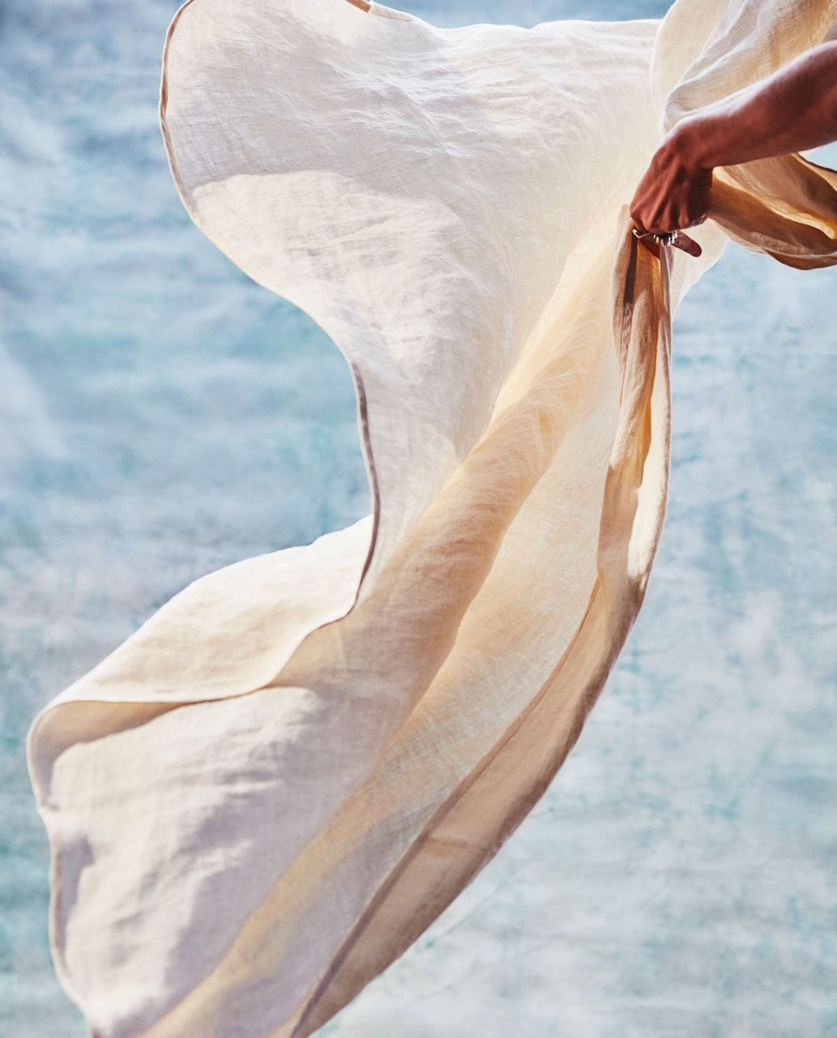 Beauty Of Organic Cotton In Summer.