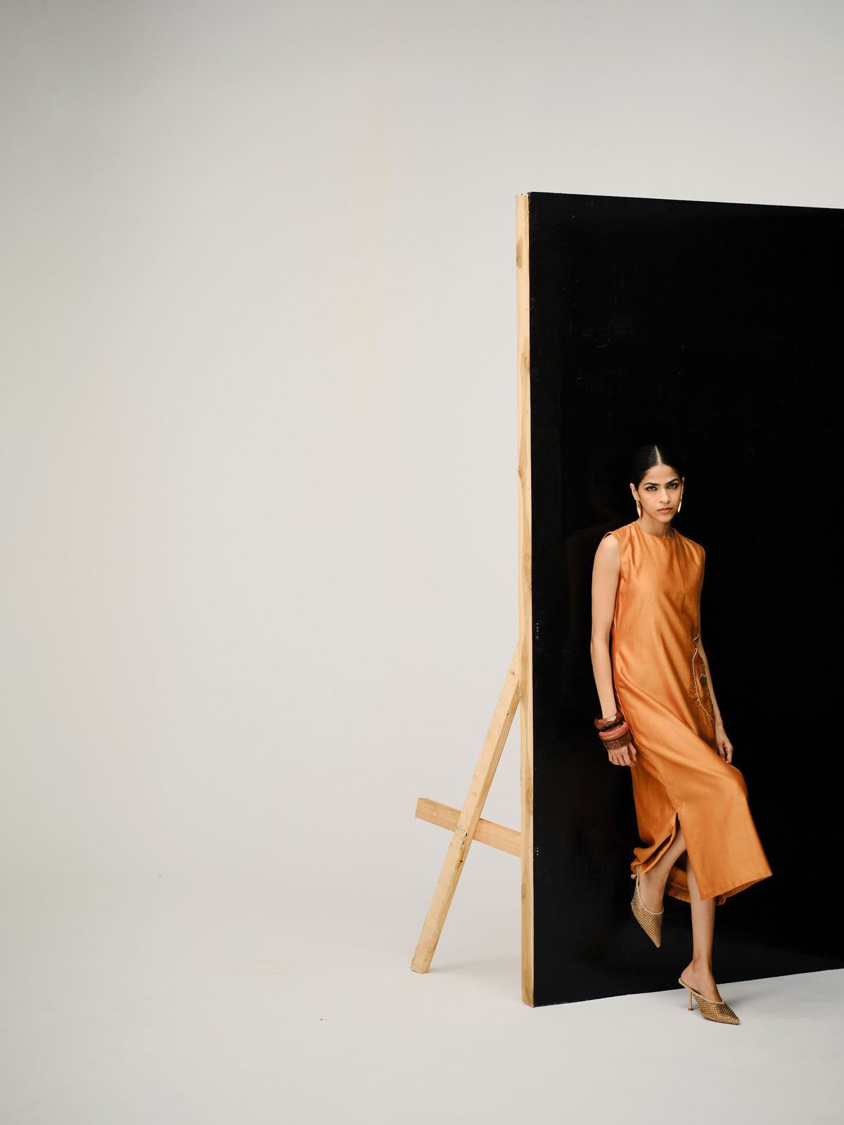 Mora Irani Chai dress from RECAST