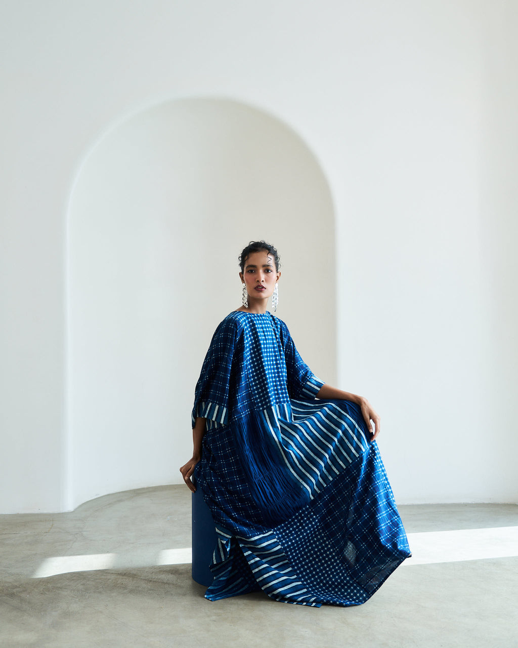Indigo Assembly Kaftan