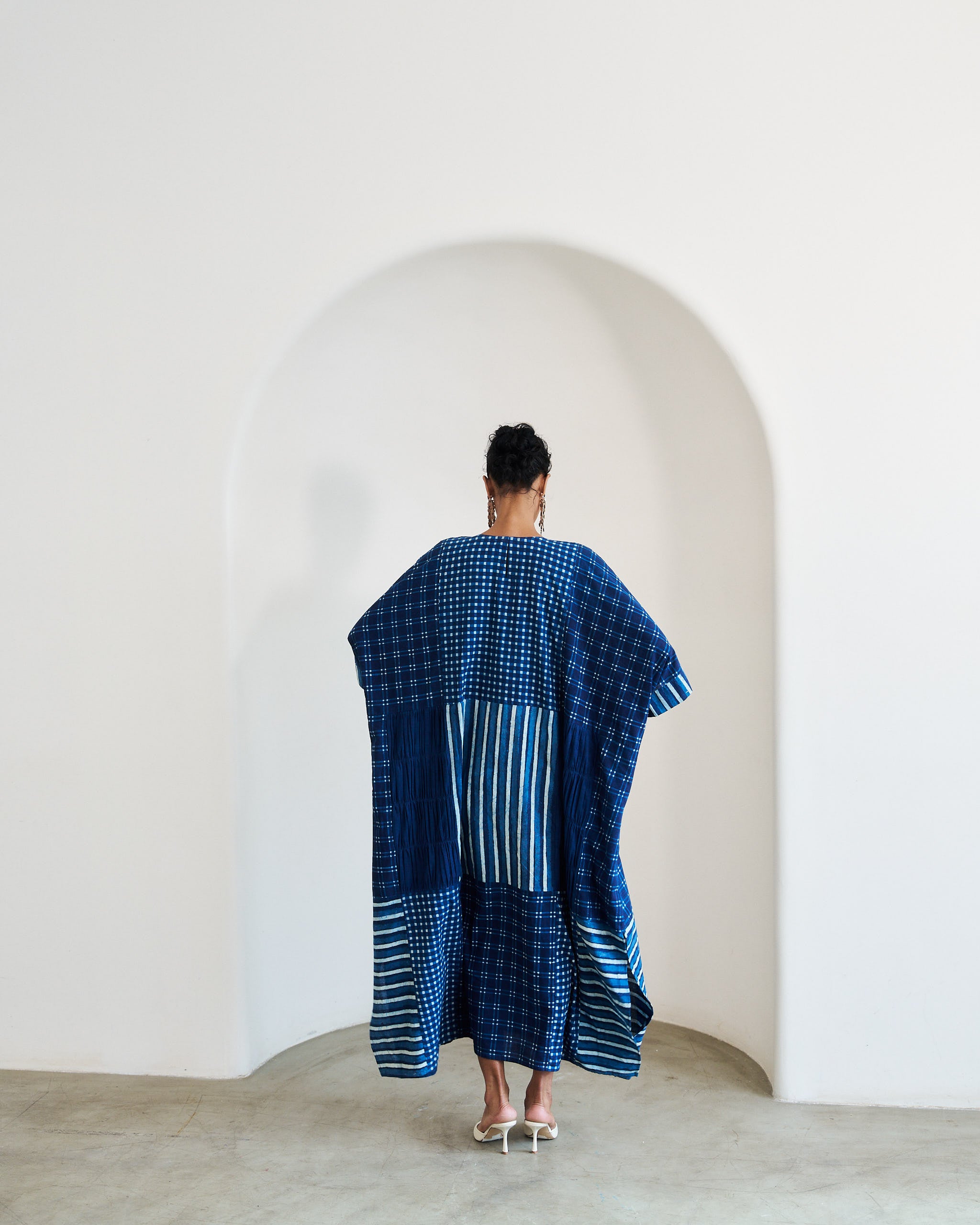Indigo Assembly Kaftan