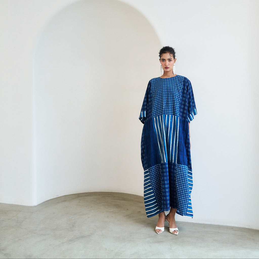 Indigo Assembly Kaftan