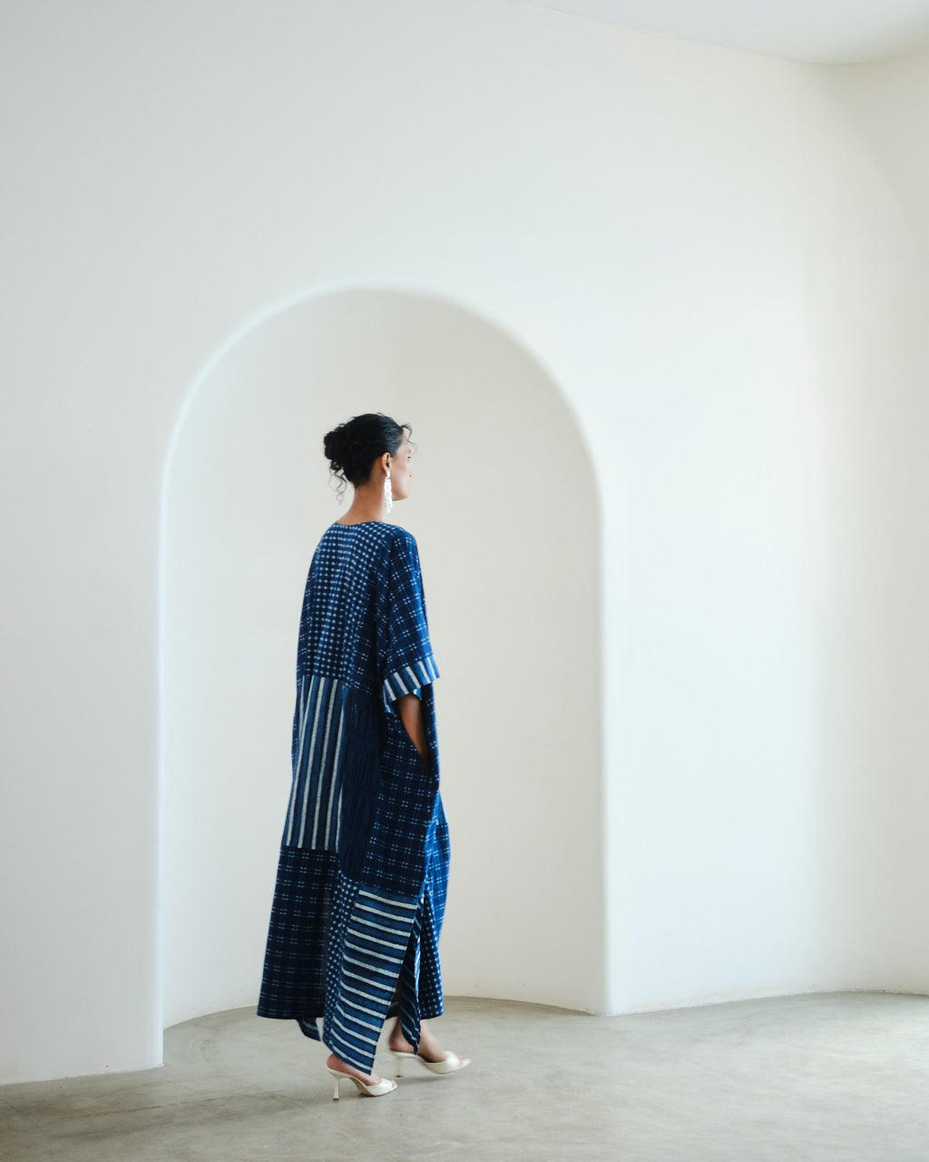 Indigo Assembly Kaftan
