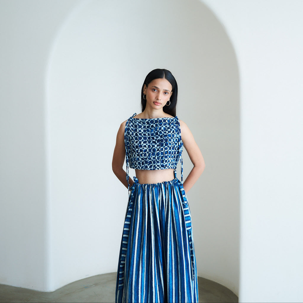 Manipulated Cropped Top