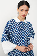 Atelier Shirt - Rain Dot Indigo
