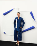 Easy Pull-on Trouser - Indigo Vat