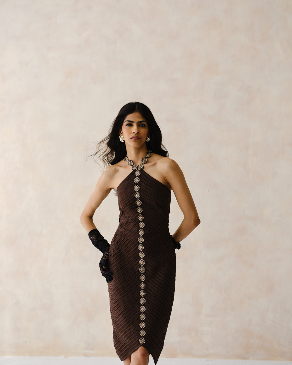 ANGLE - Laad Brown Dress