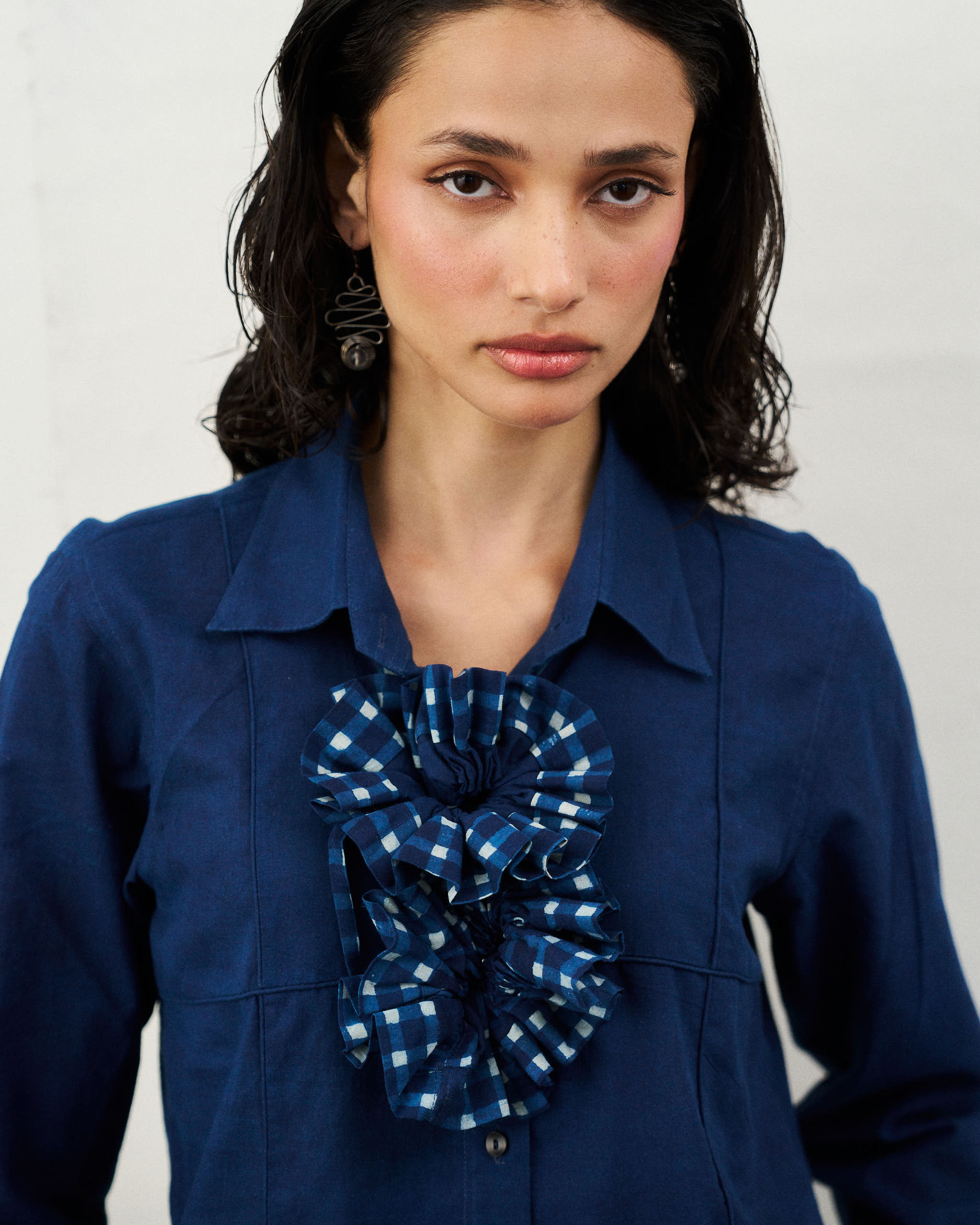 Intersections Shirt - Indigo Vat