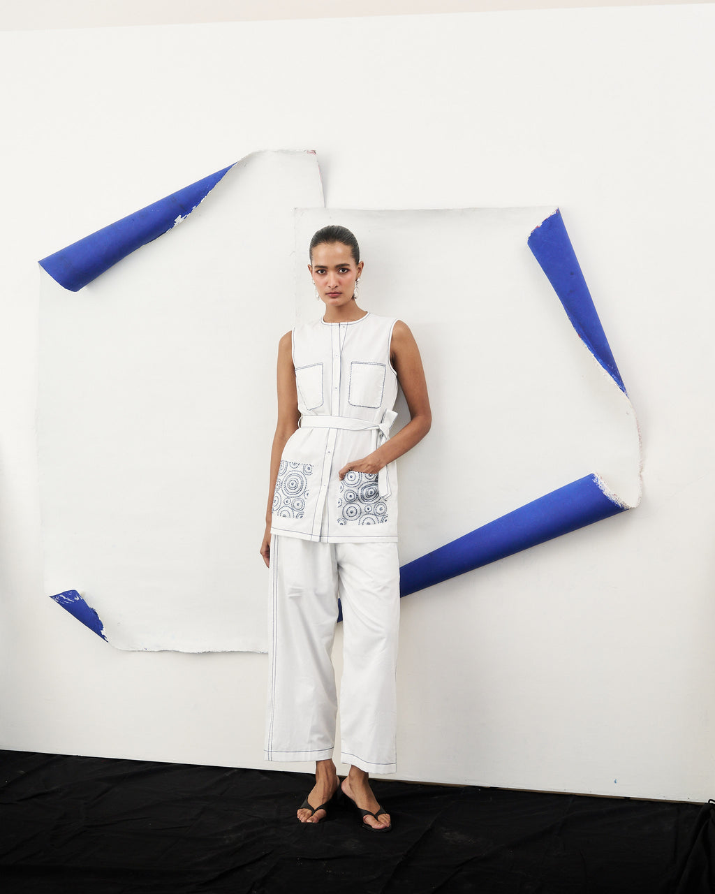 Easy Pull-on Trouser - Pristine White