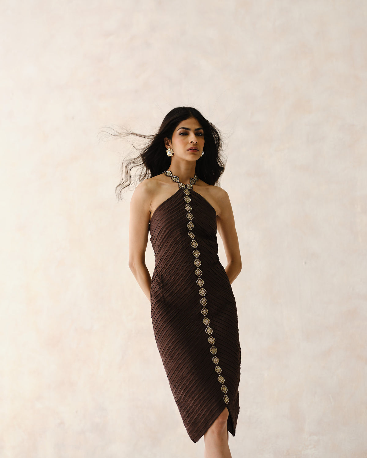 ANGLE - Laad Brown Dress