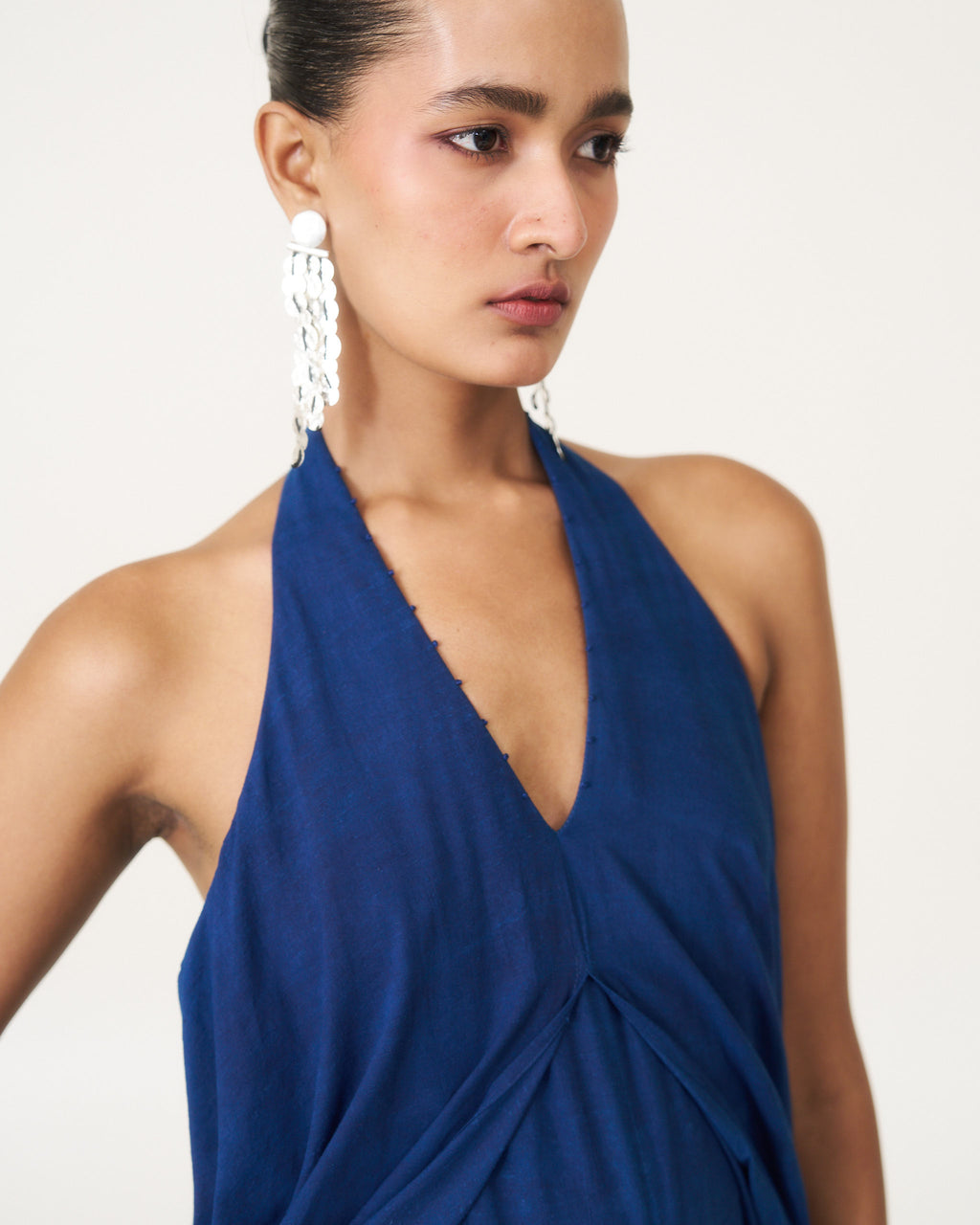 Layered Jumpsuit - Indigo Vat