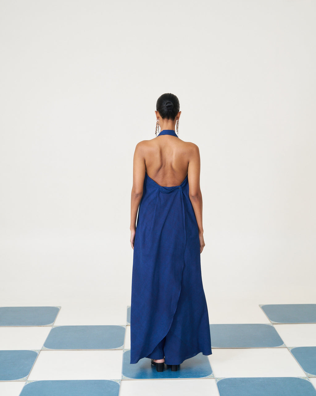 Layered Jumpsuit - Indigo Vat