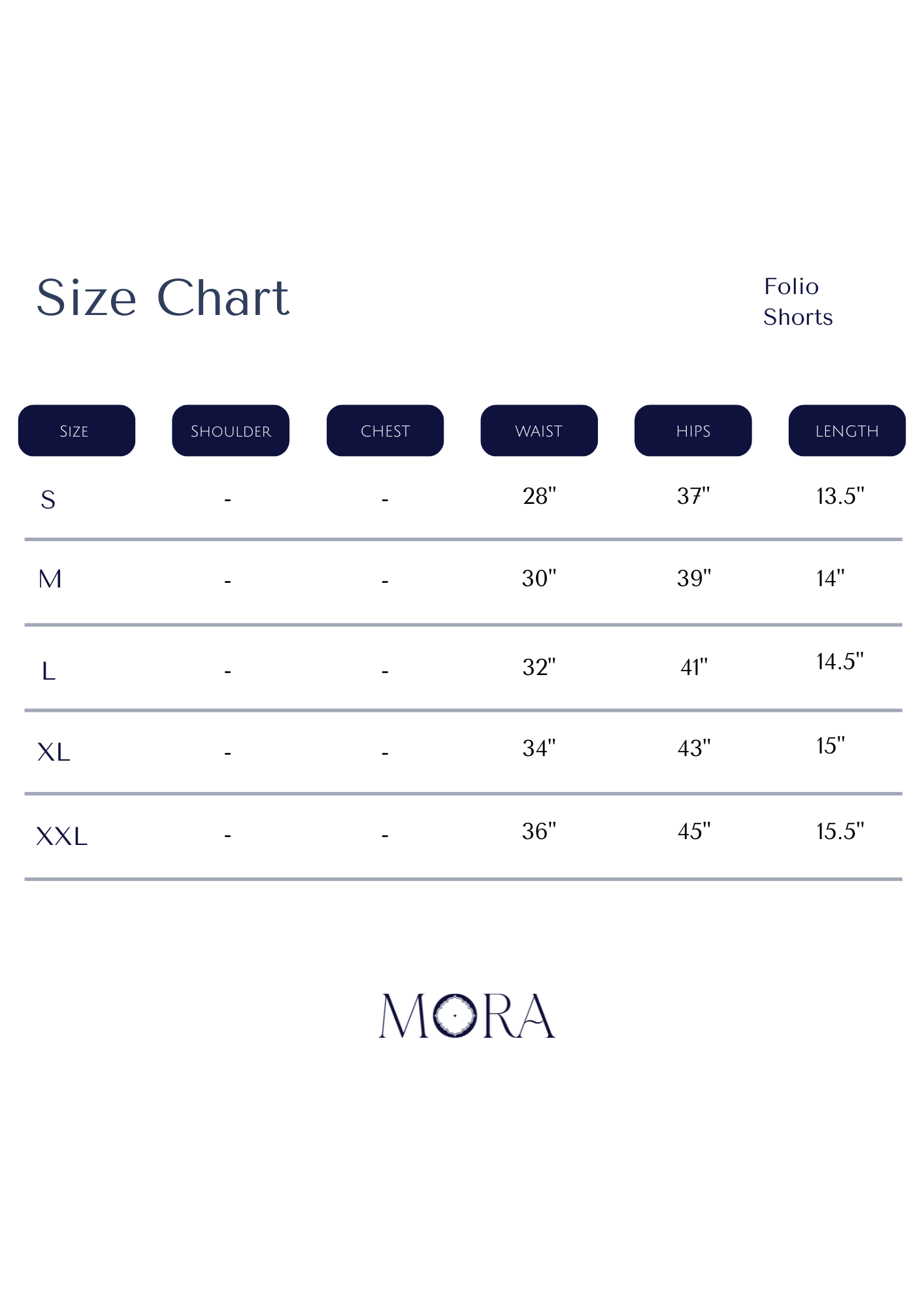 Folio Shorts - Ledger Block