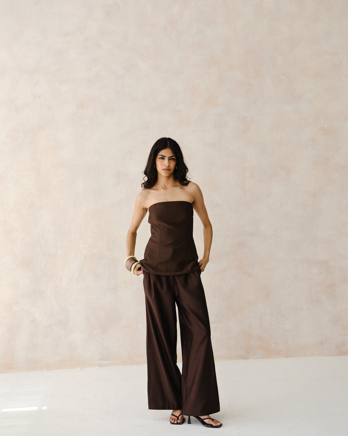 VOLUME - Laad Brown Trouser