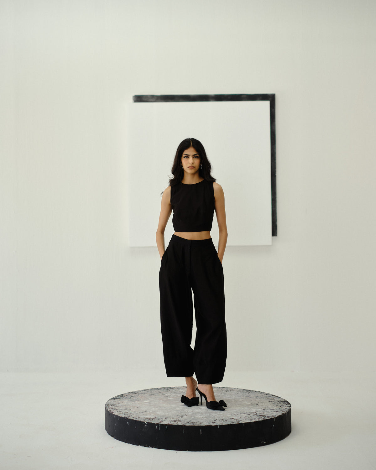 FORM - Bidri Noir Top