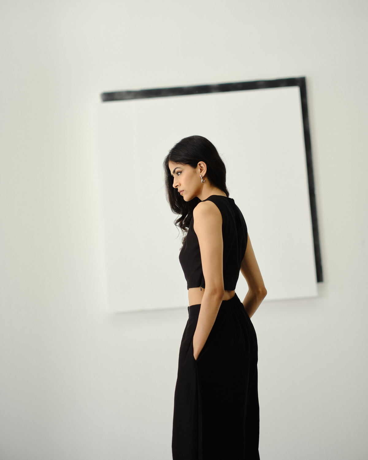 FORM - Bidri Noir Top