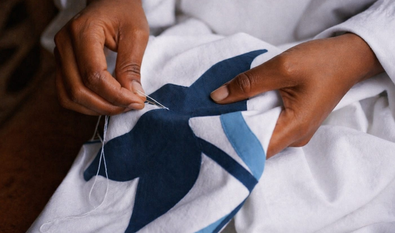 APPLIQUE WORK
