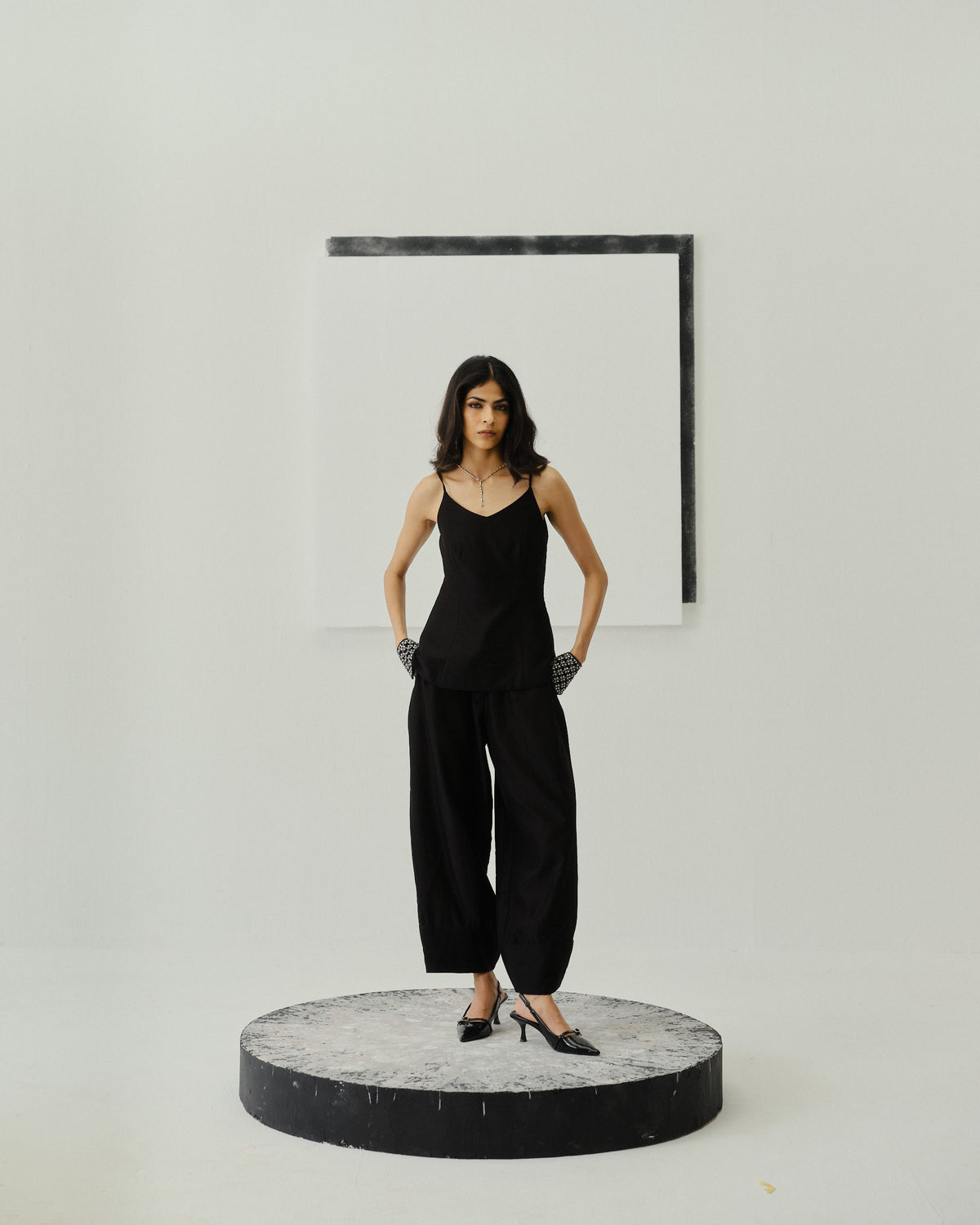 CONTOUR - Bidri Noir Top
