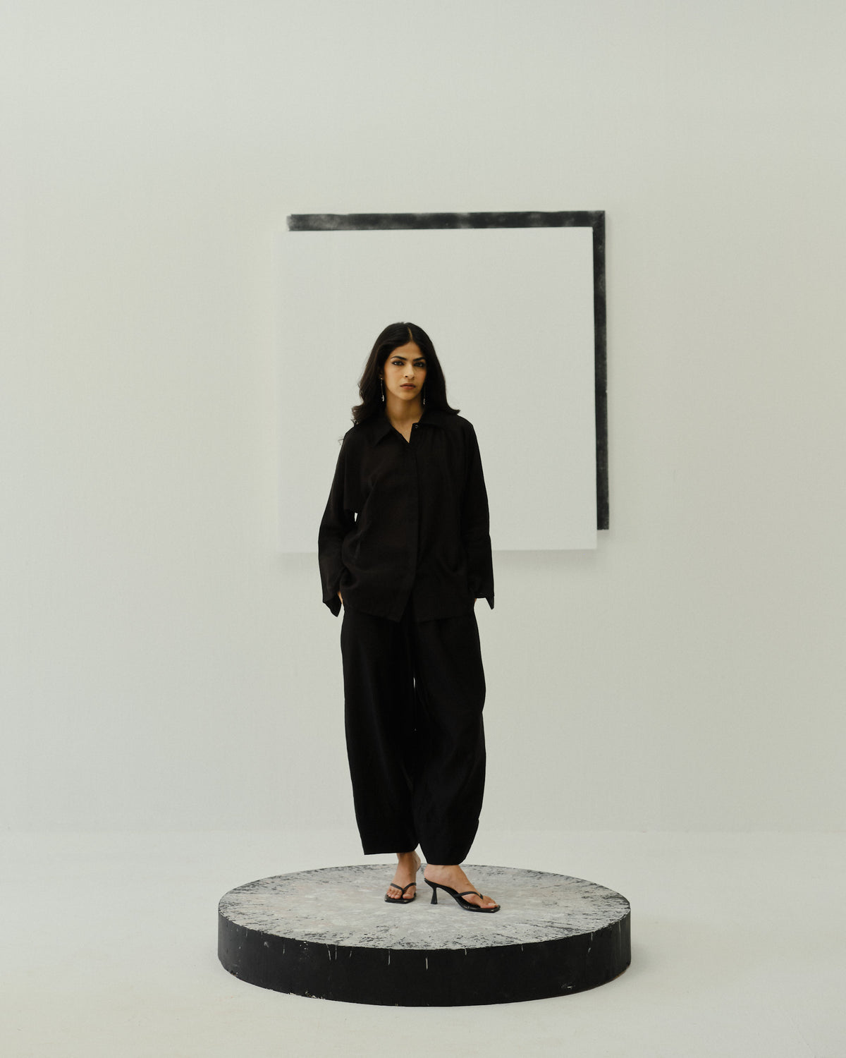 INTERVAL - Bidri Noir Shirt