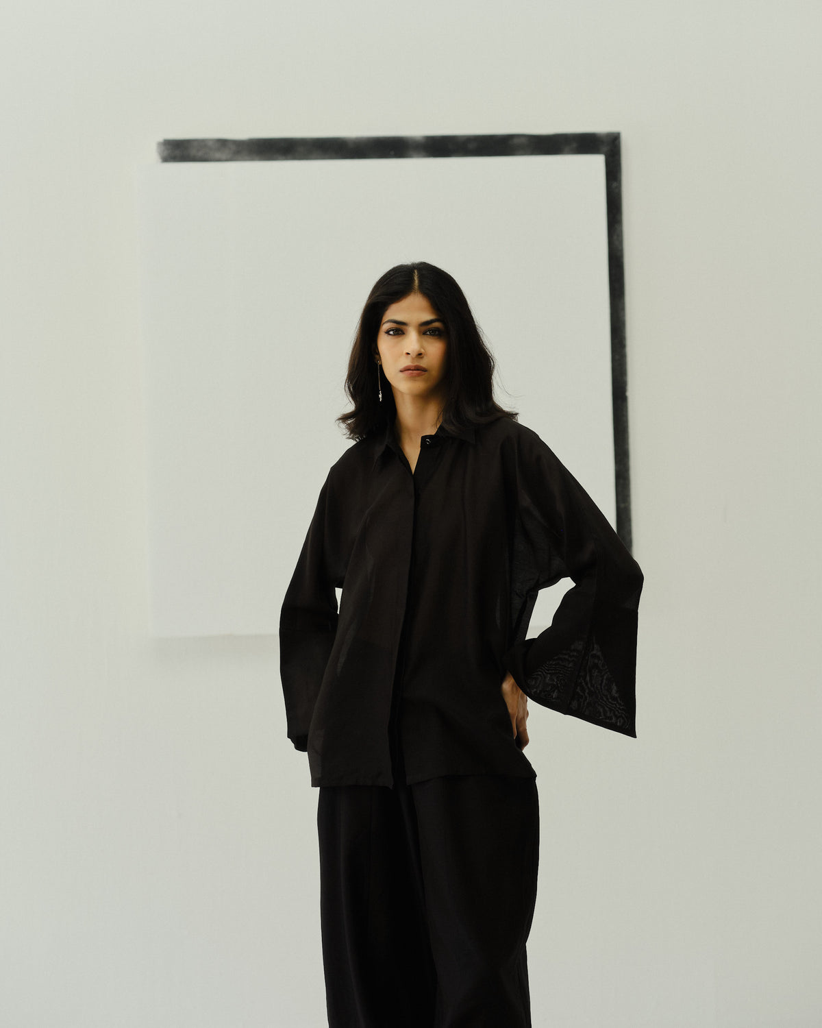 INTERVAL - Bidri Noir Shirt
