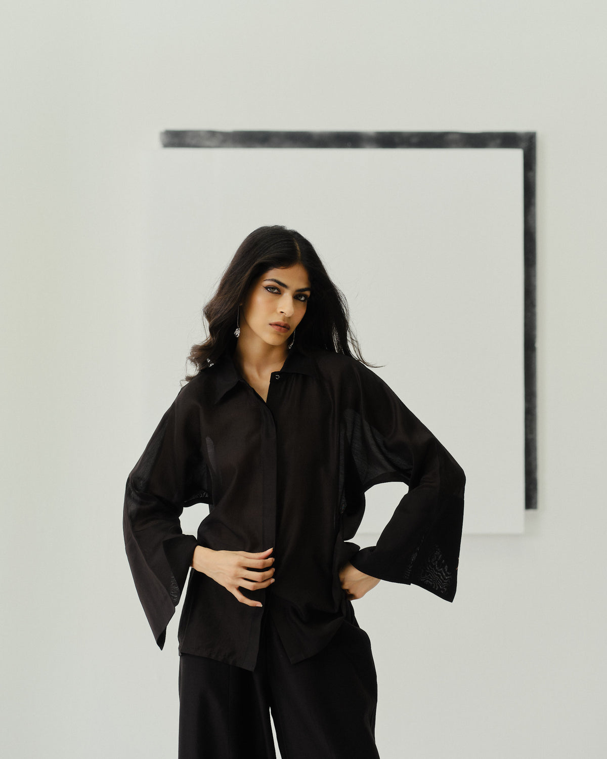 INTERVAL - Bidri Noir Shirt