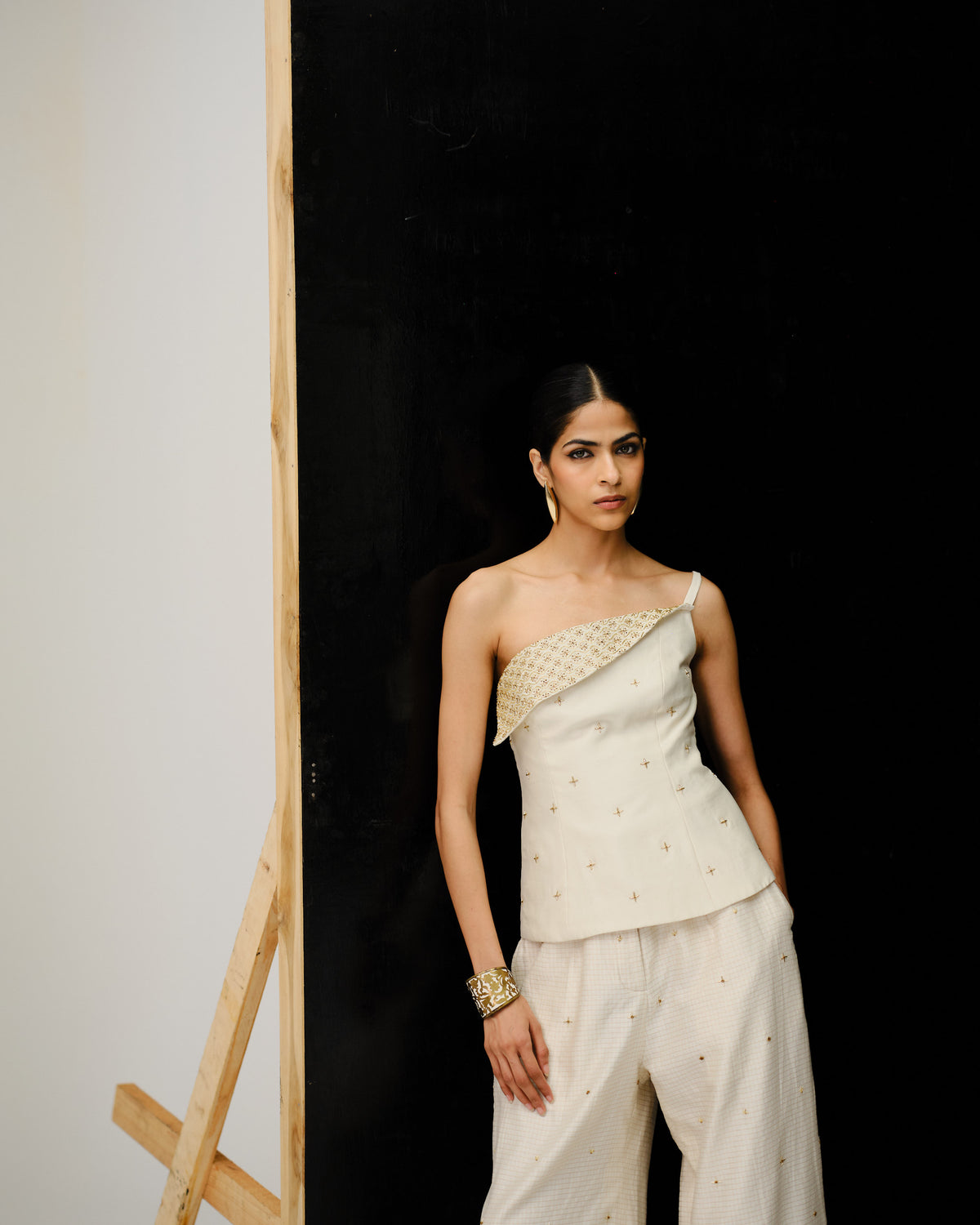 FOLD - Chand Ivory Top