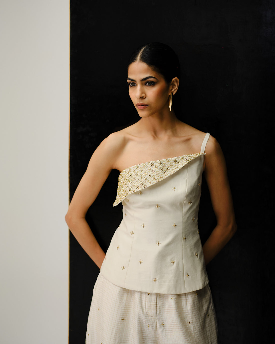 FOLD - Chand Ivory Top