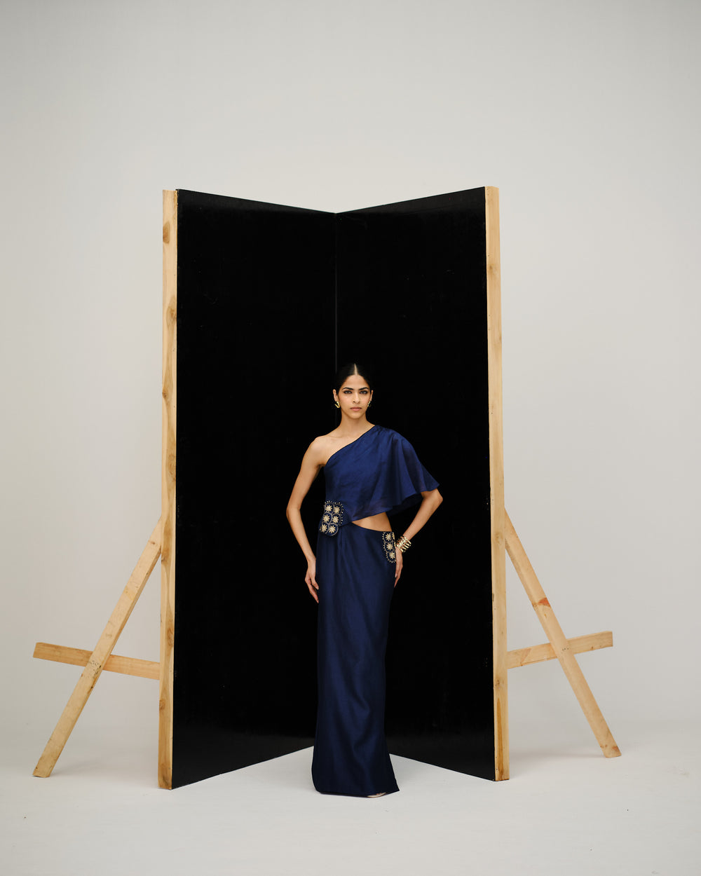 OFFSET - Dastan Navy Dress