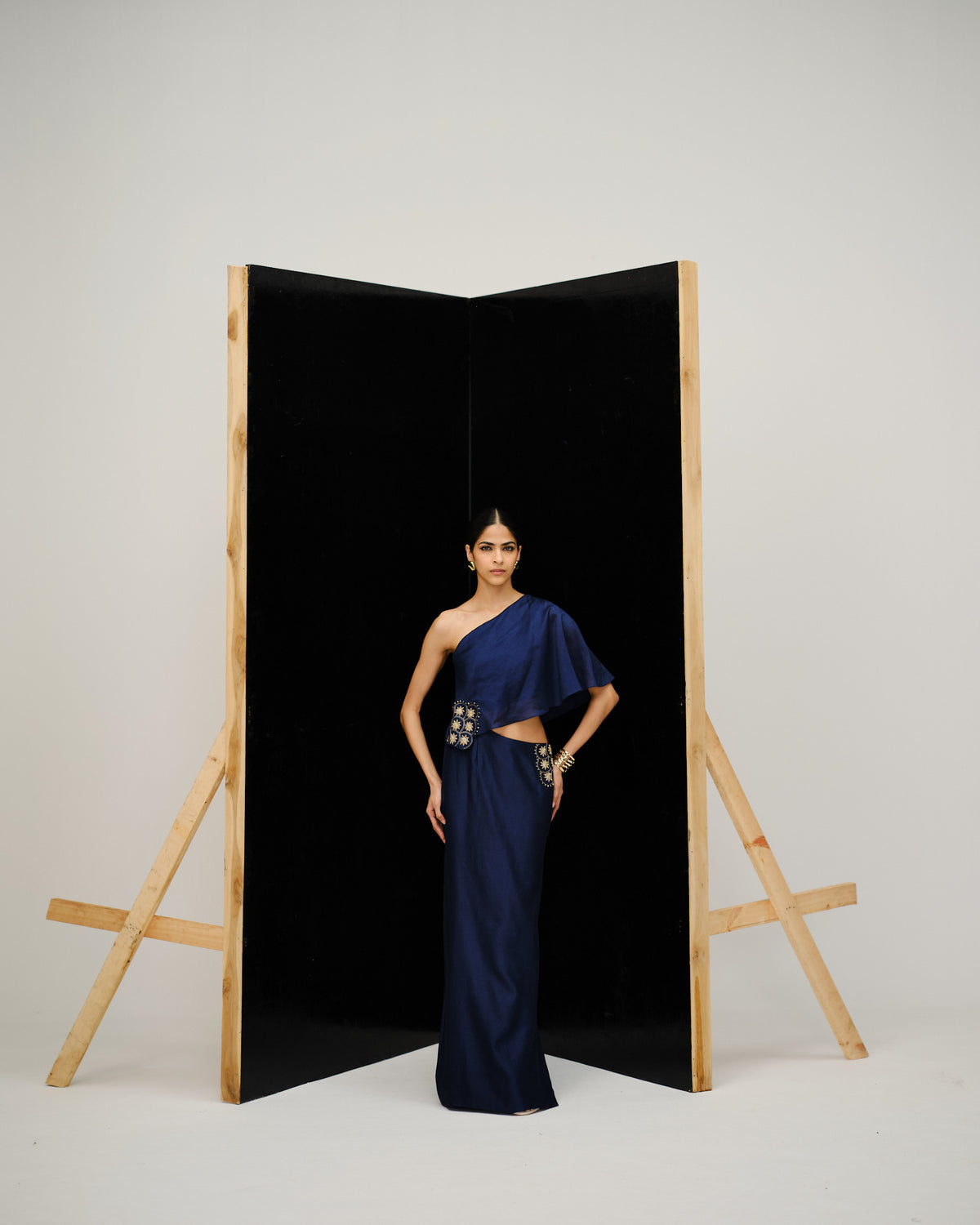 OFFSET - Dastan Navy Dress