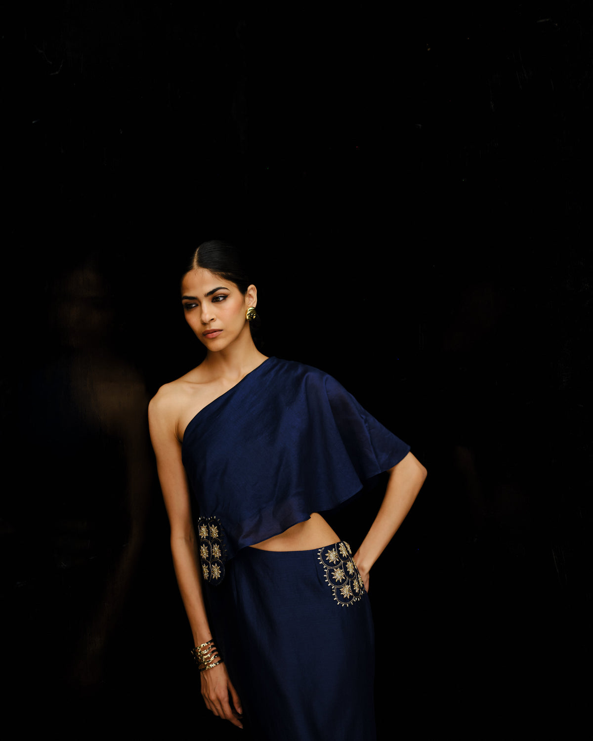 OFFSET - Dastan Navy Dress
