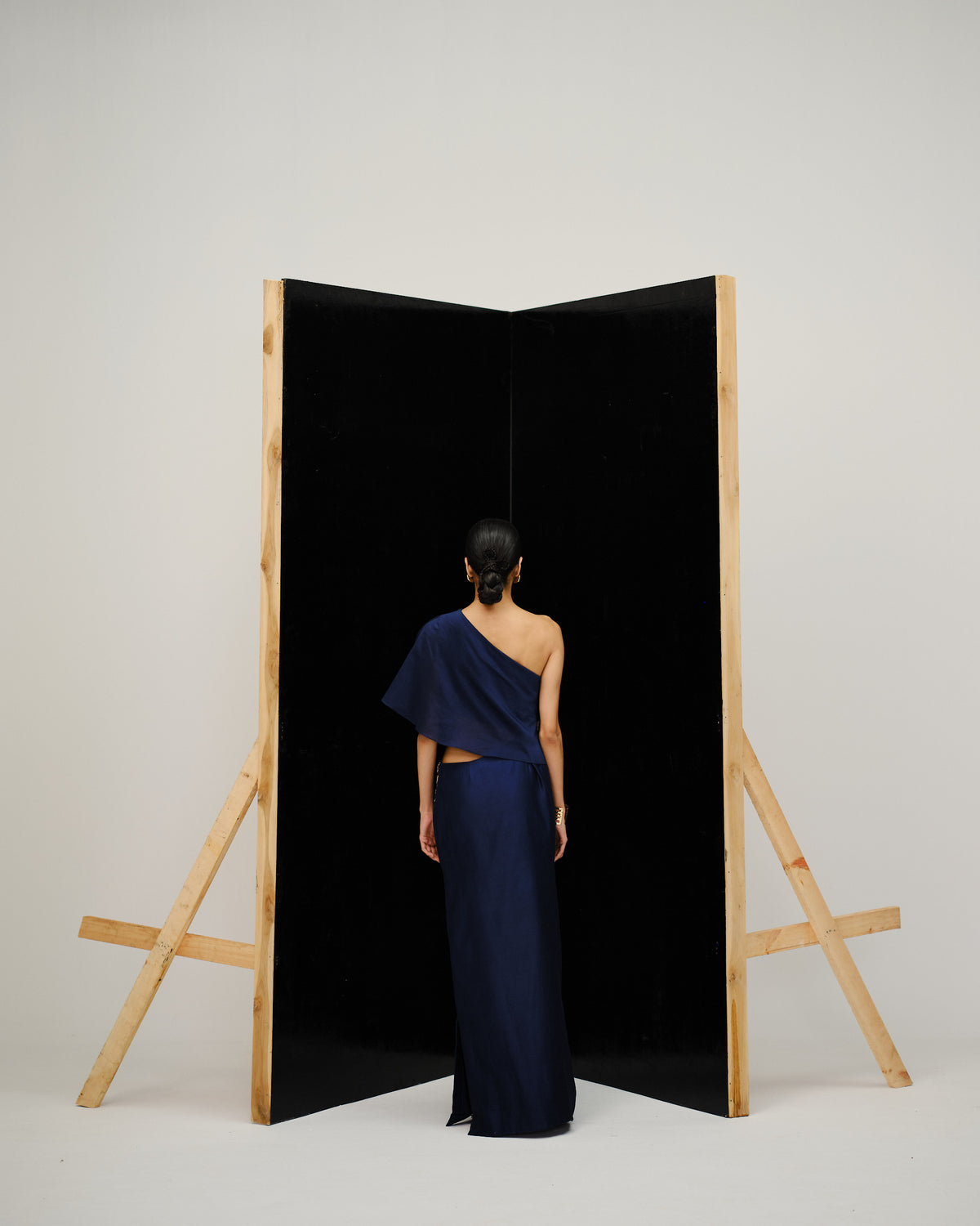 OFFSET - Dastan Navy Dress