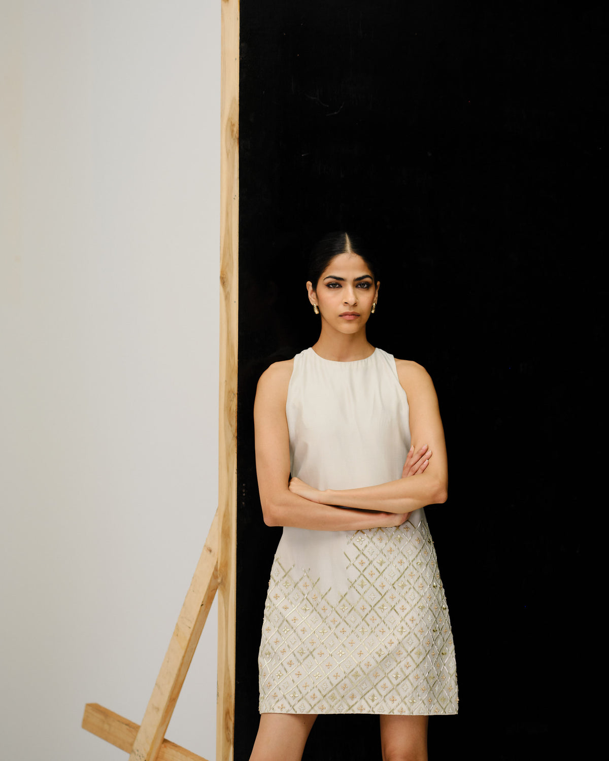 DISSOLVE - Chand Ivory Dress