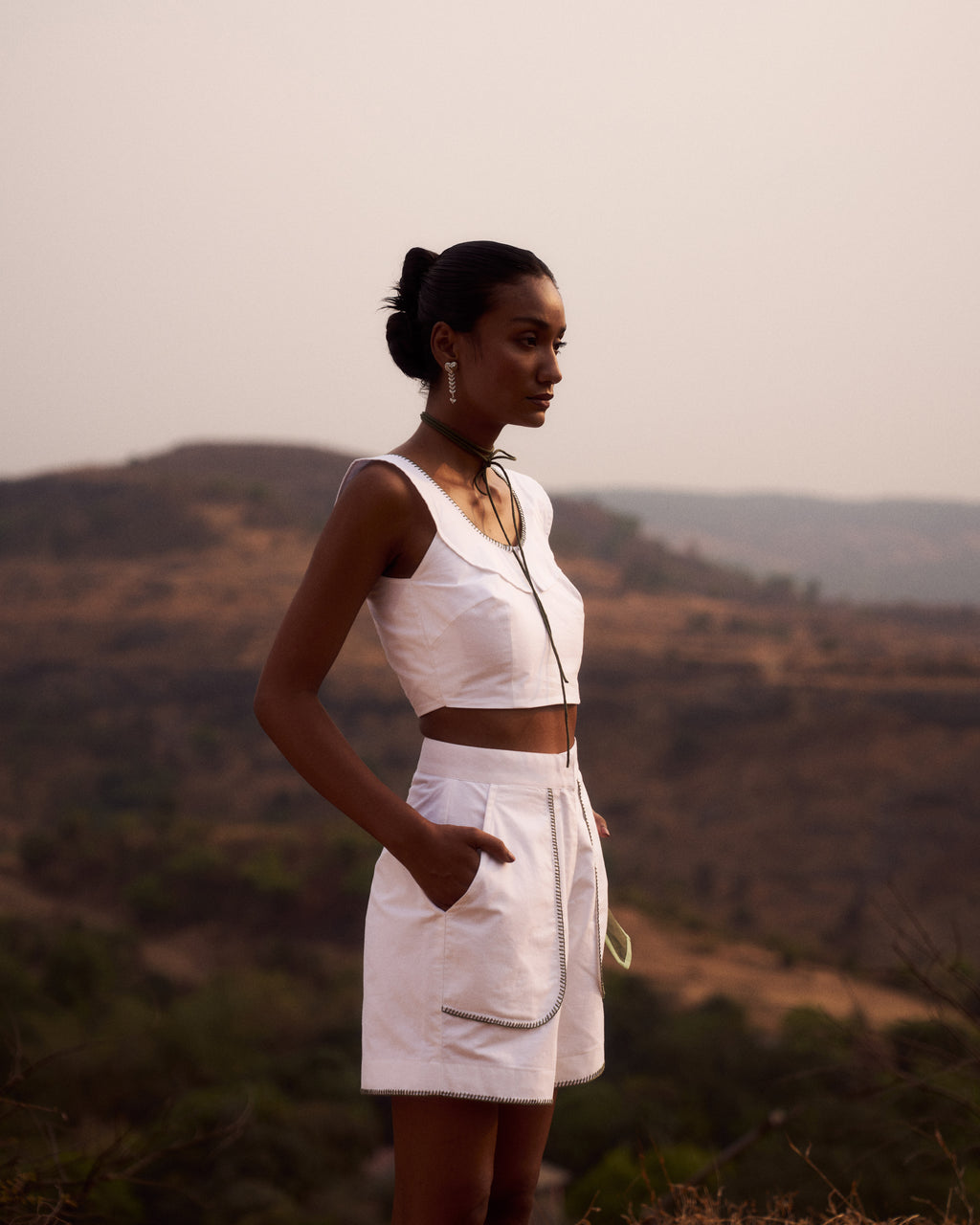Fresh Grass Cropped Top