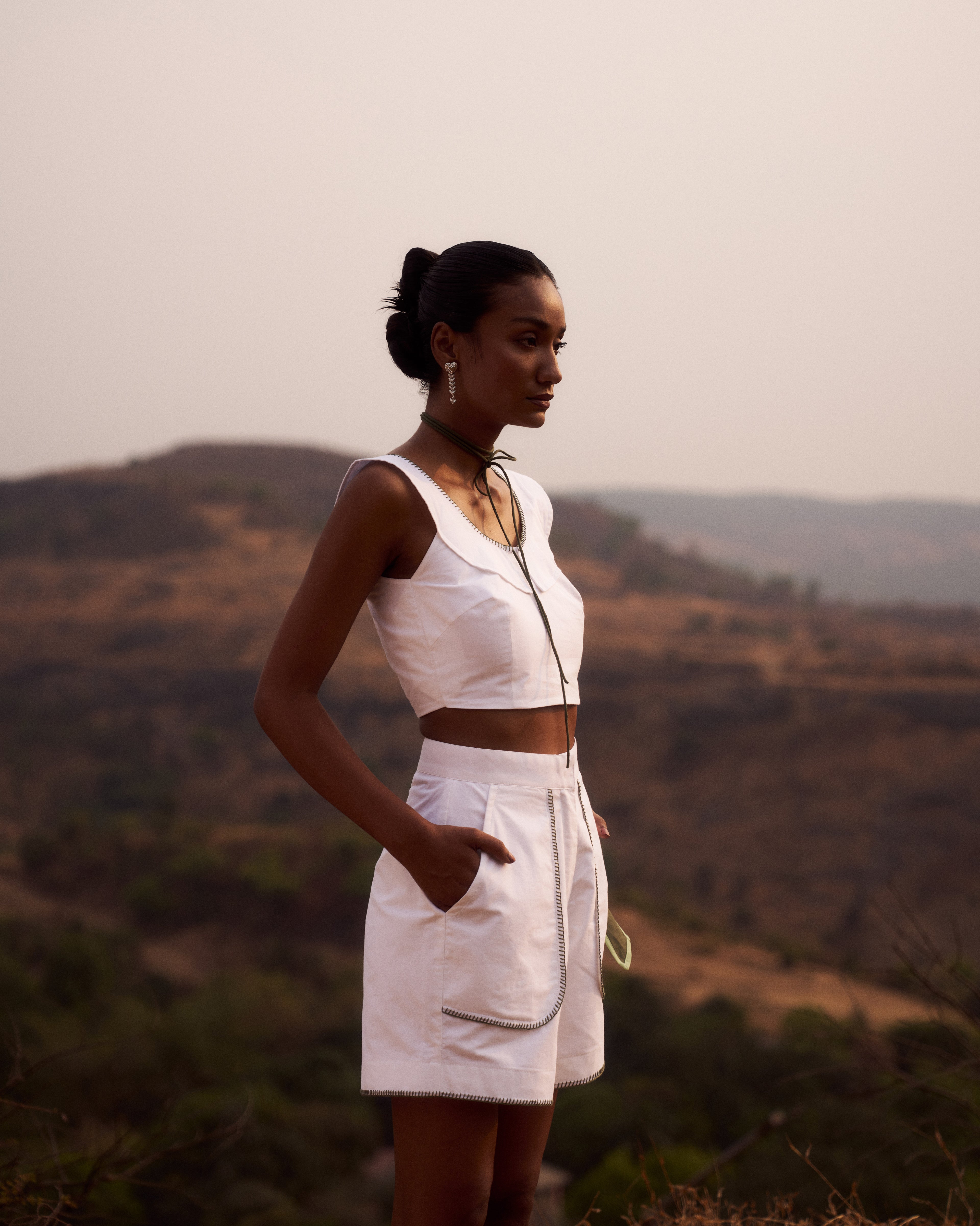 Fresh Grass Cropped Top