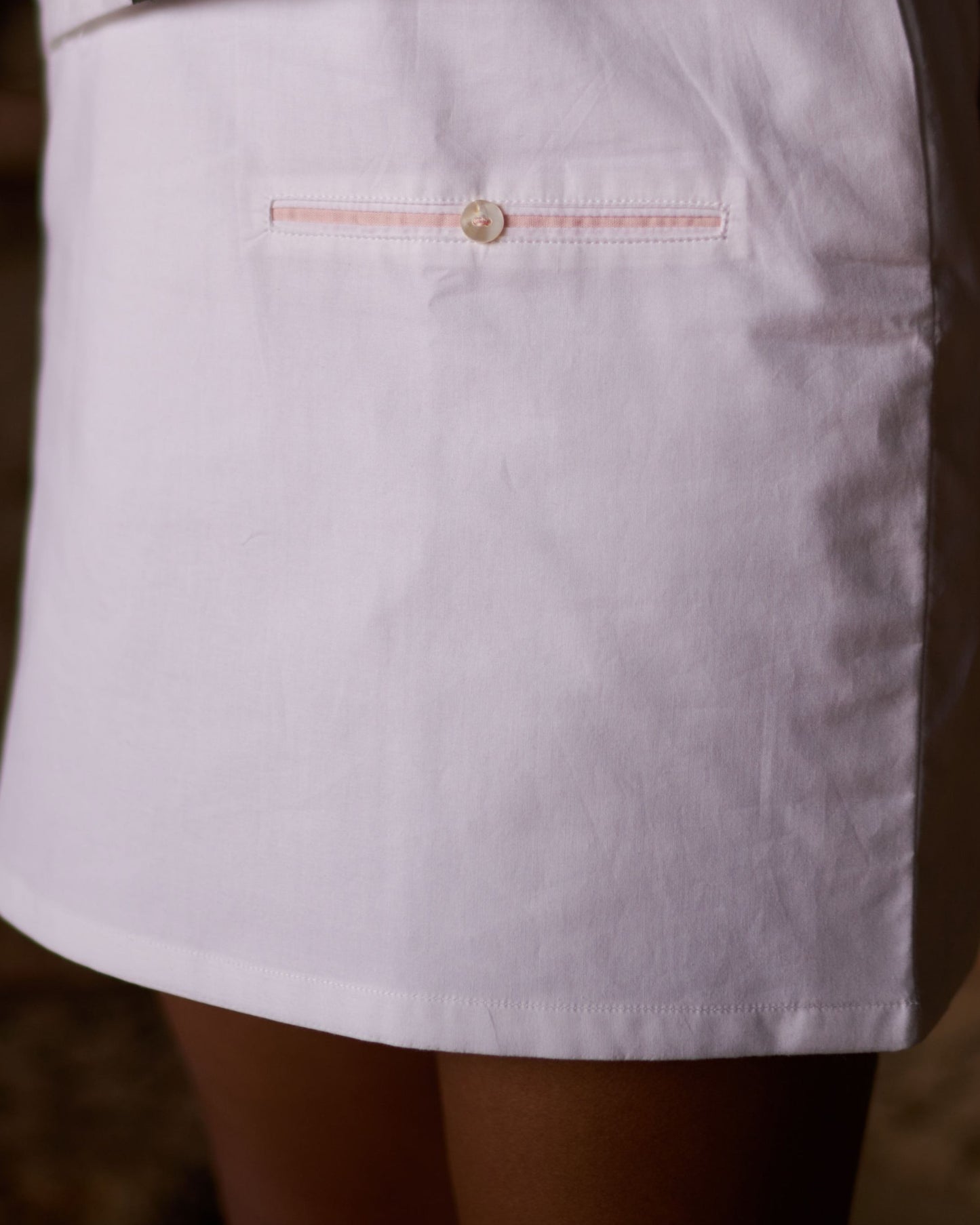 Summer Shadows Halter-Style Top + Cute As a Button Mini Skirt