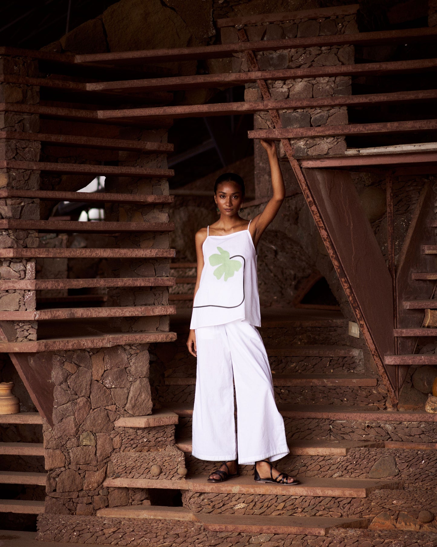 Summer Shadows Halter-Style Top + Fresh Grass Breezy Pants