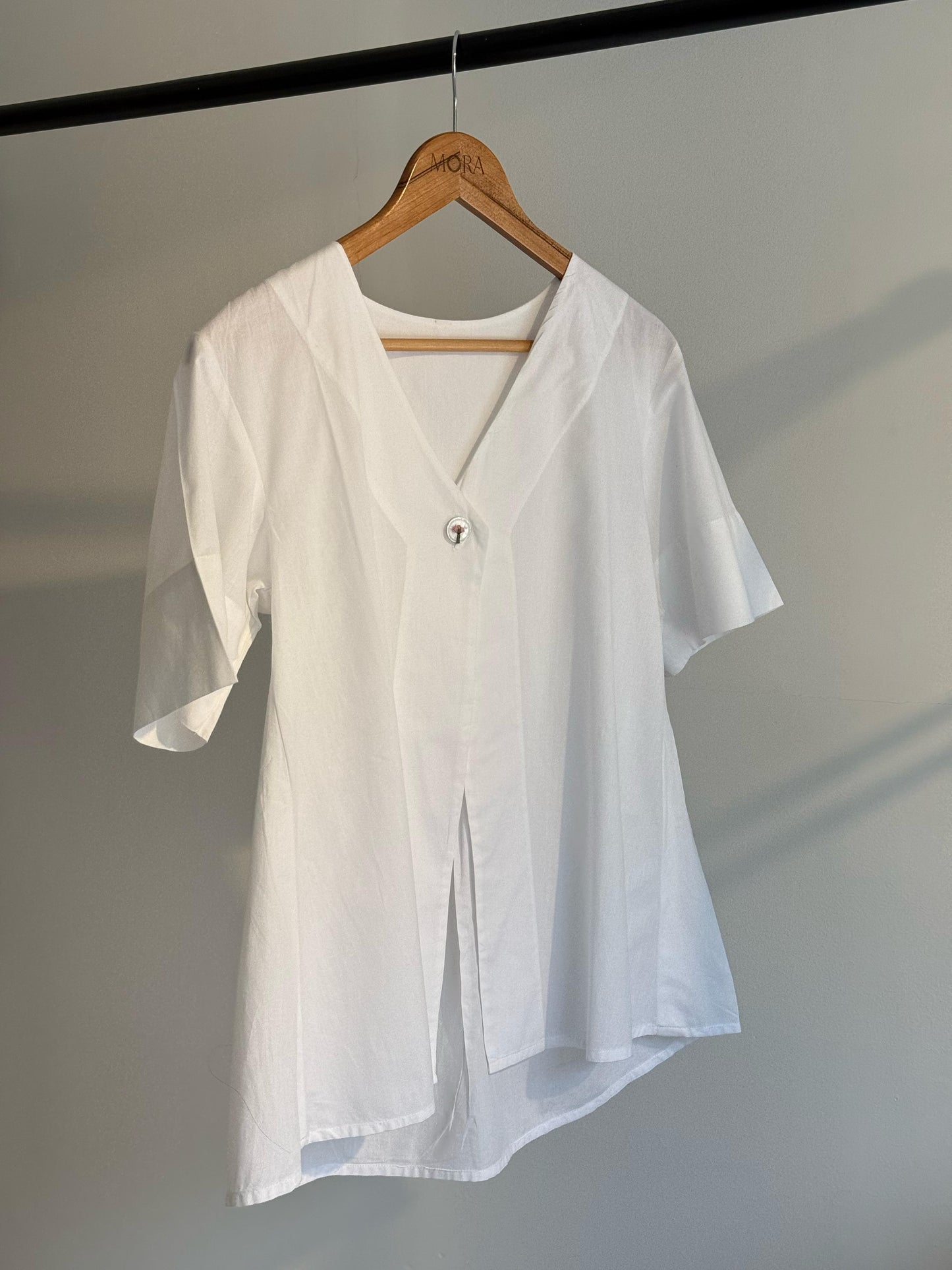 Cute As a Button Overlay Top
